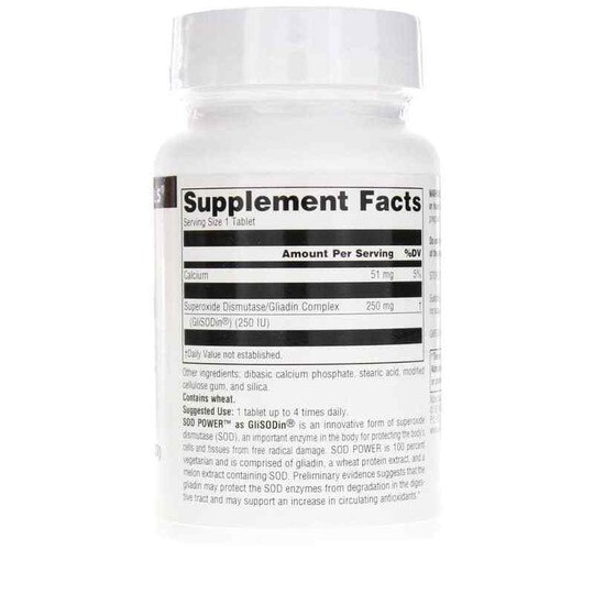 SOD Power 250 Mg Superoxide Dismutase, SNN
